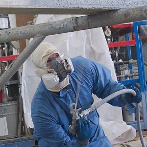 پاشش رنگ و پوشش