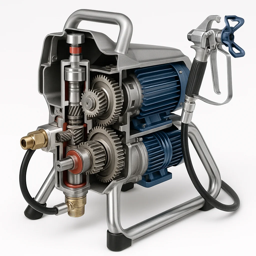 دستگاه پاشش رنگ